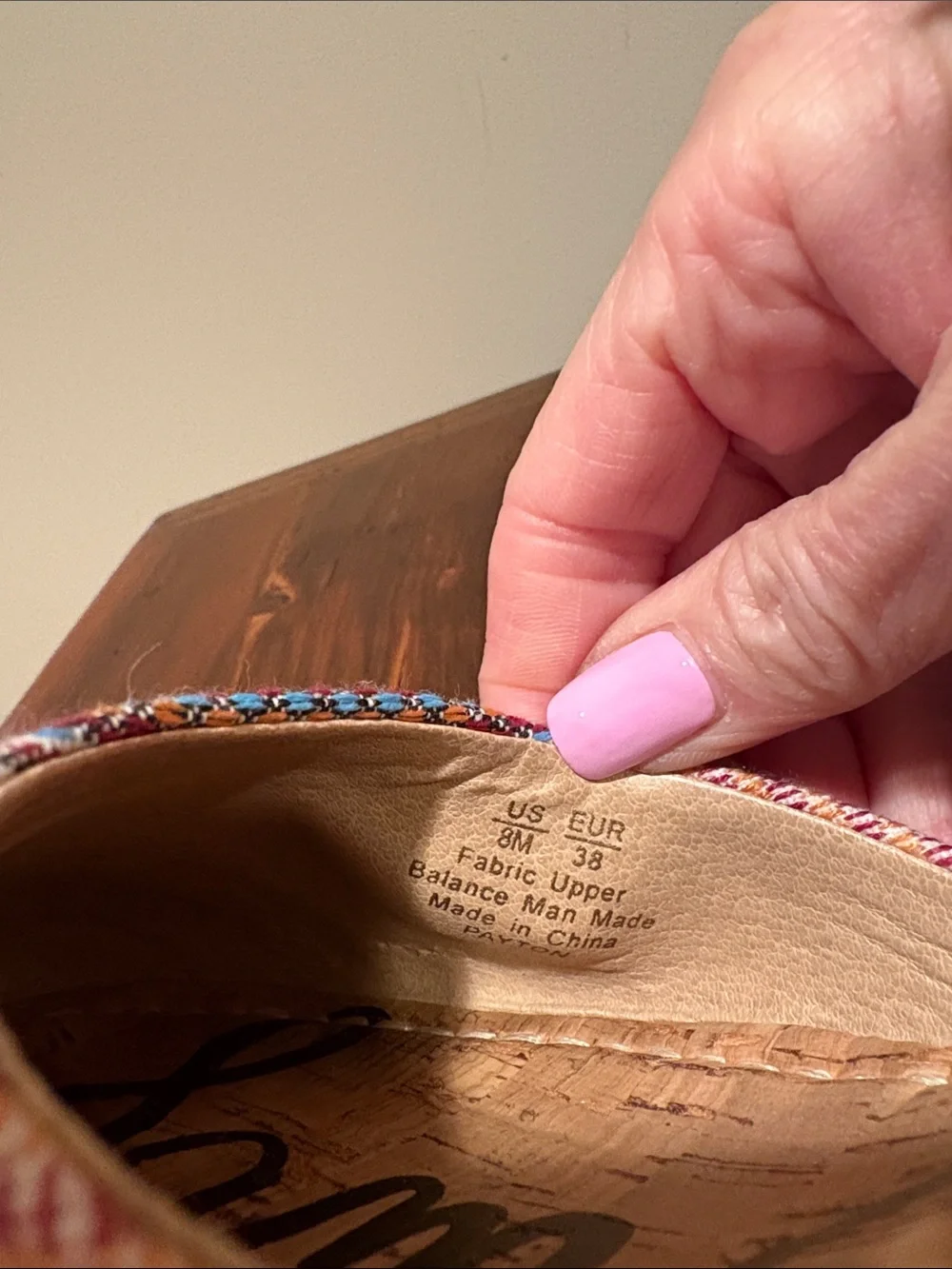 Sam Edelman Payton Espadrilles Size 8